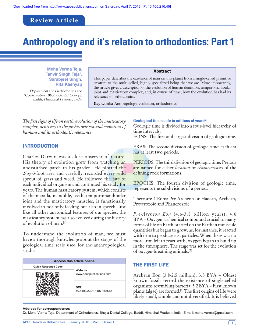 orthodontic thesis pdf