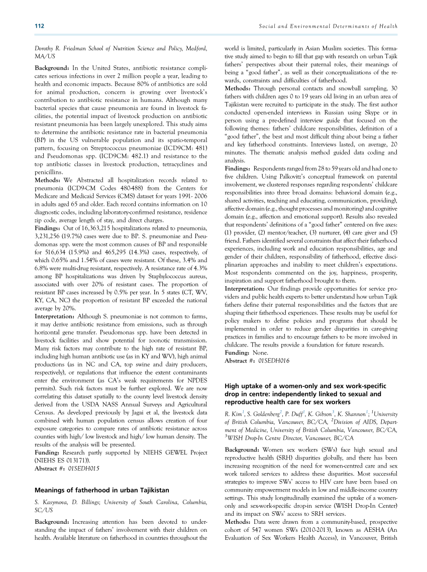 PDF) High uptake of a women-only and sex work-specific drop in centre:  independently linked to sexual and reproductive health care for sex workers