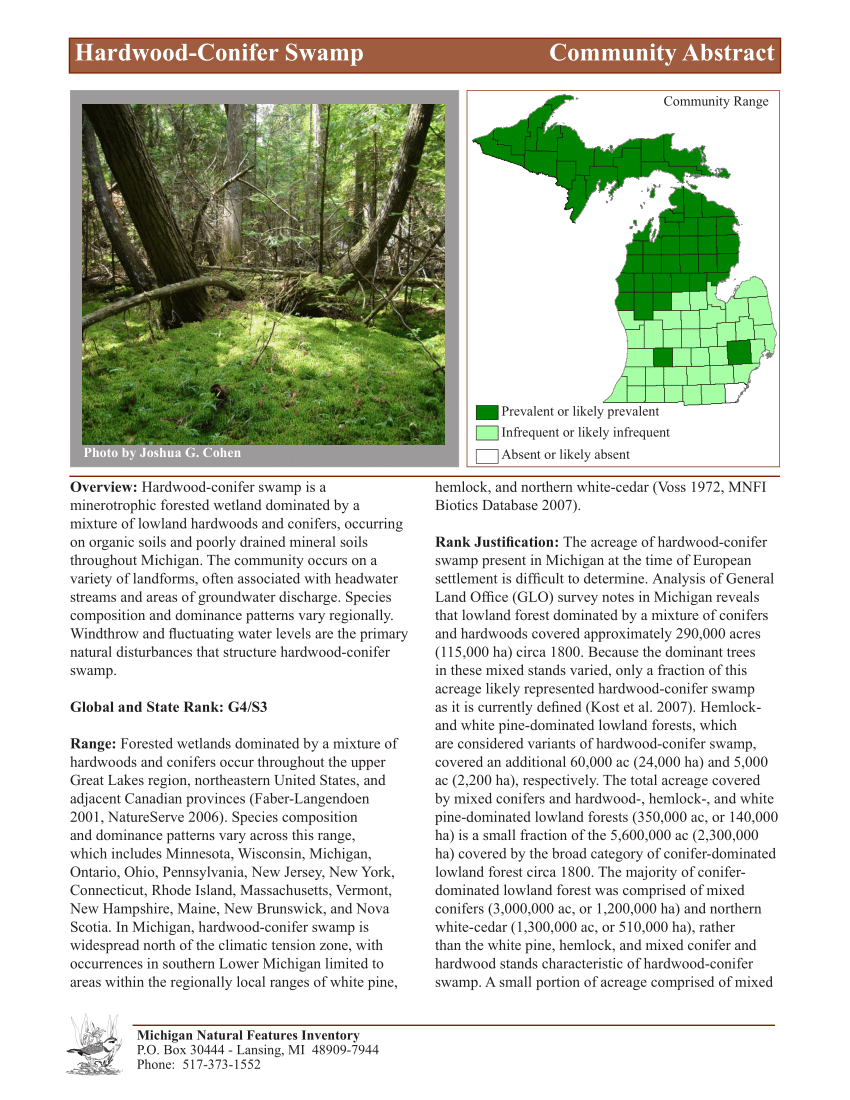 Boreal Forest - Michigan Natural Features Inventory