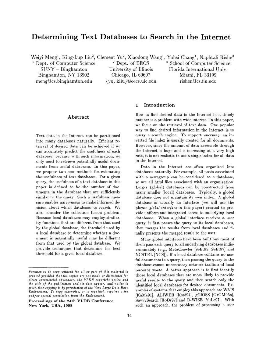 pdf-determining-text-databases-to-search-in-the-internet