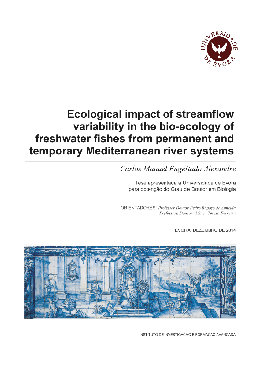PDF) Ecological impact of streamflow variability in the bio ...