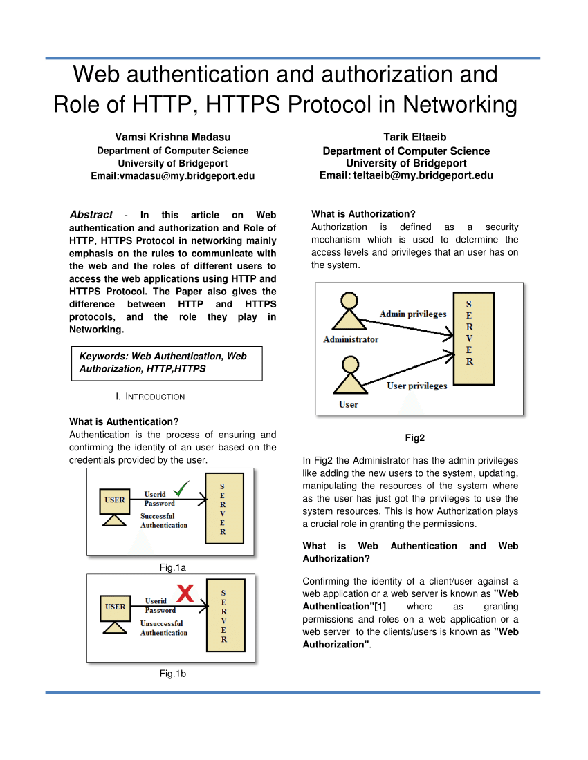 case study about implementation of authentication protocols in the network