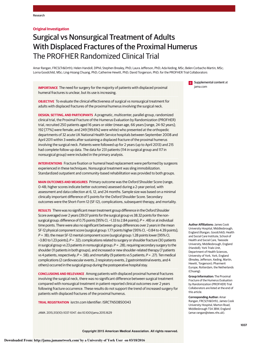 Physical Therapy in Middleton for Adult Humerus Fracture