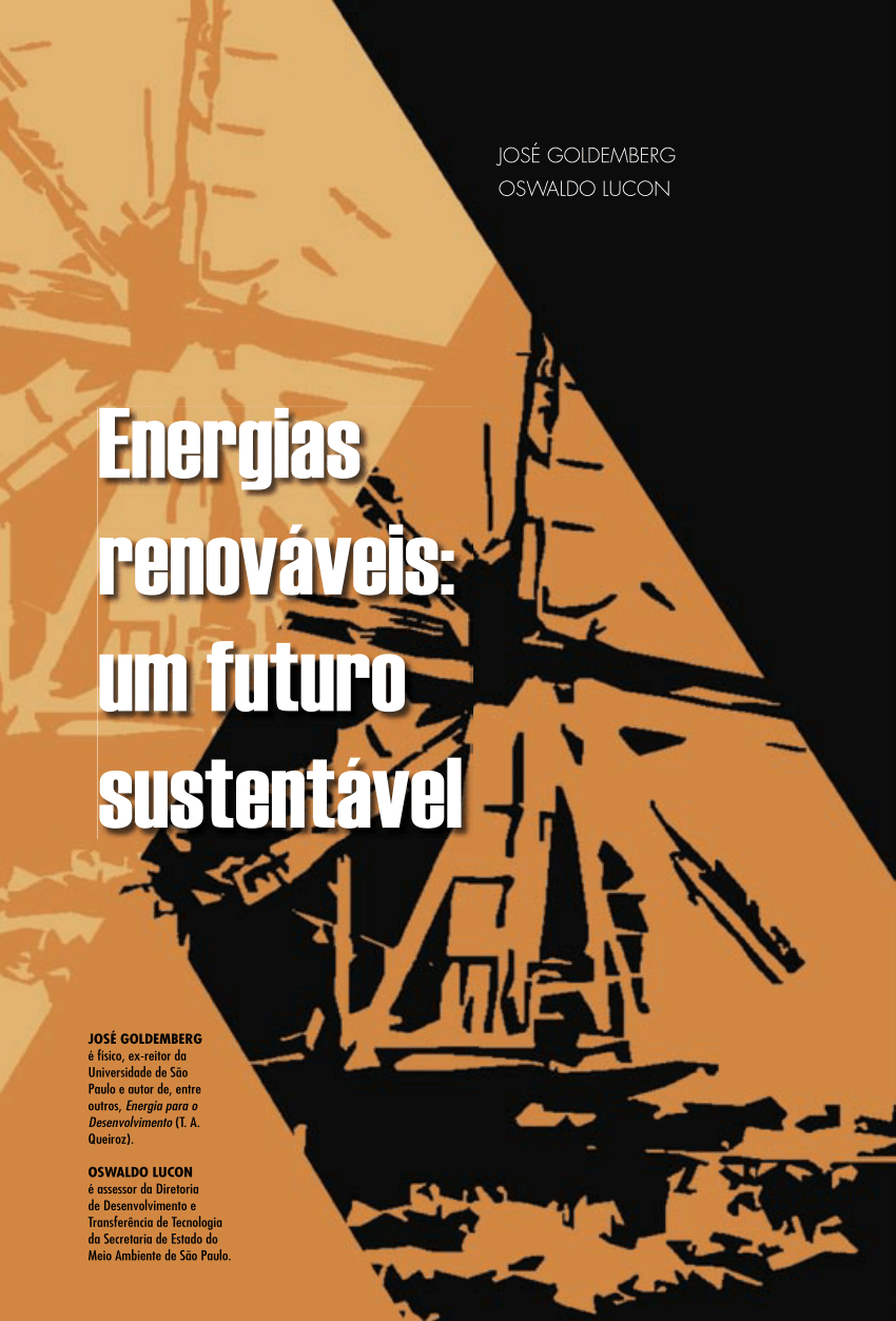 Geração de energia sustentável - Fundação Editora Unesp