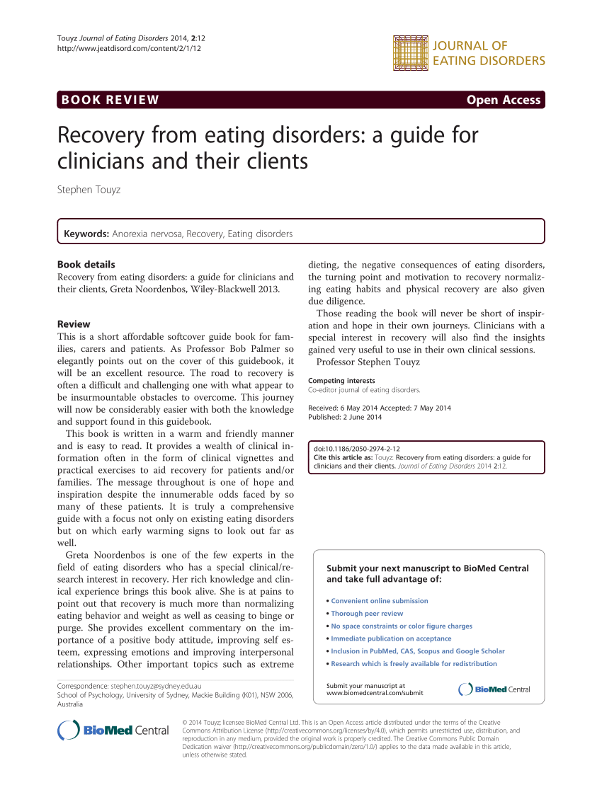 mastery case study nutrition for clients with eating disorders