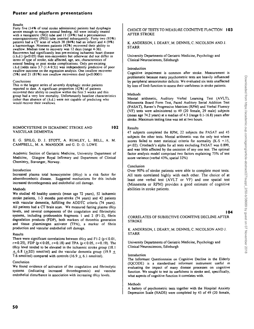 pdf-choice-of-tests-to-measure-cognitive-function-after-stroke