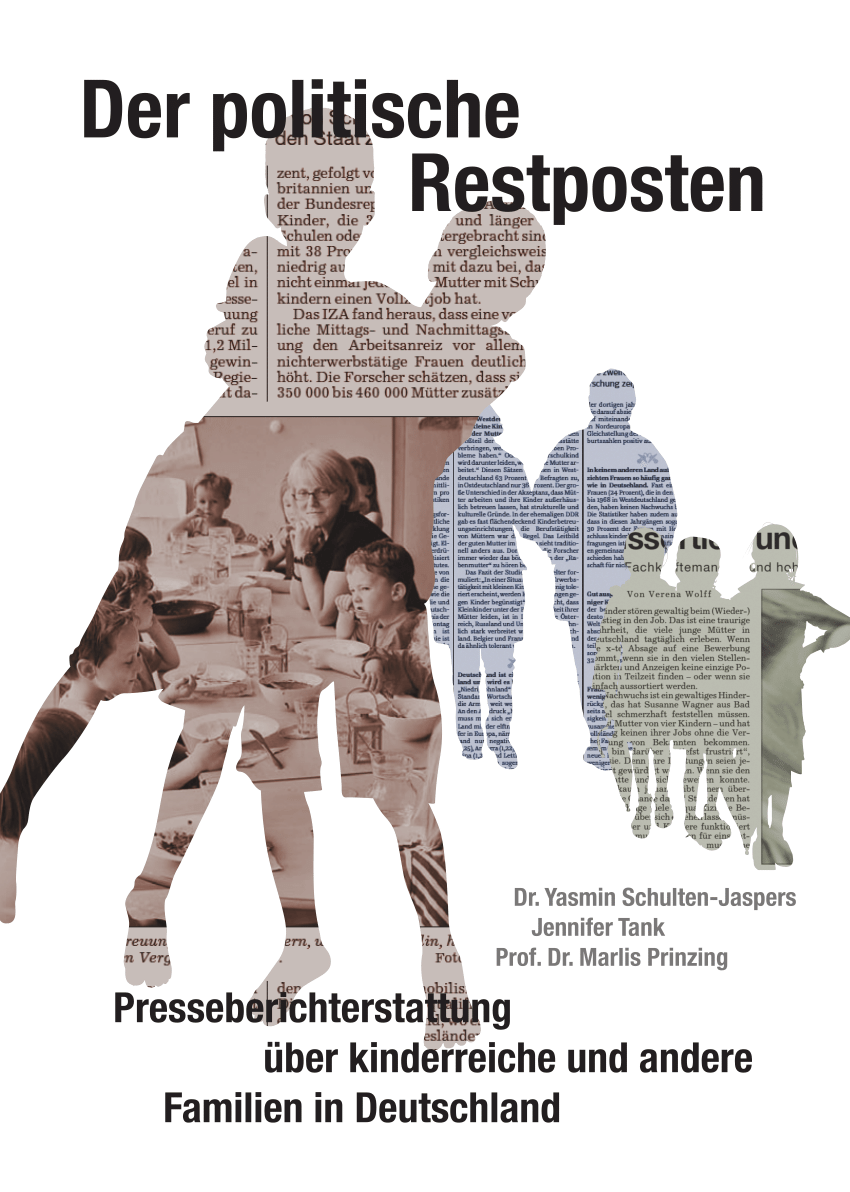 Presseberichterstattung über kinderreiche und andere Familien in Deutschland