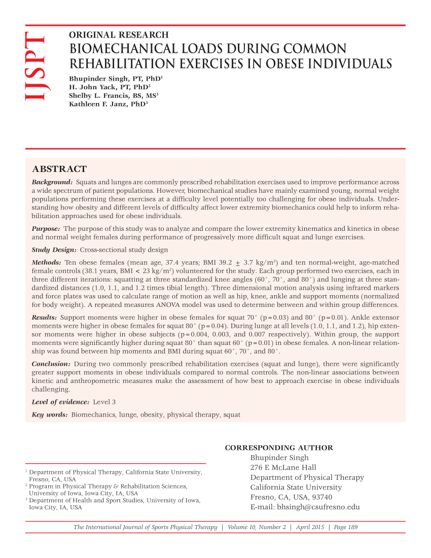 Split Squat Biomechanics and Performance - E3 Rehab