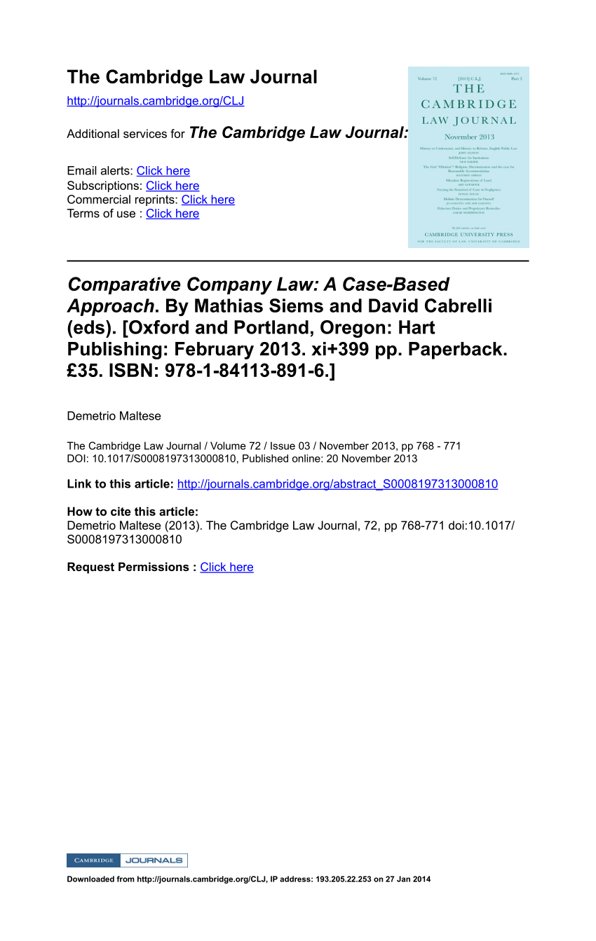 company law case studies with solutions pdf