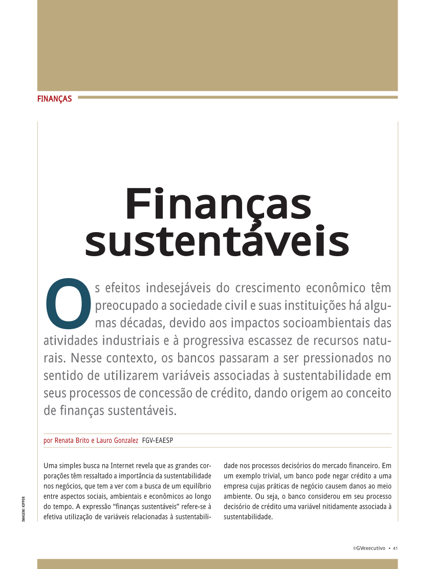 PDF Finanças sustentáveis