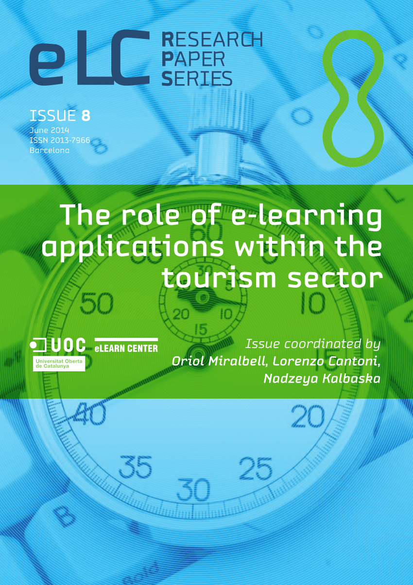 e learning in tourism education