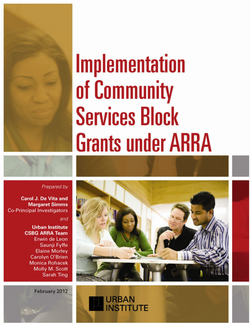 community service block grant