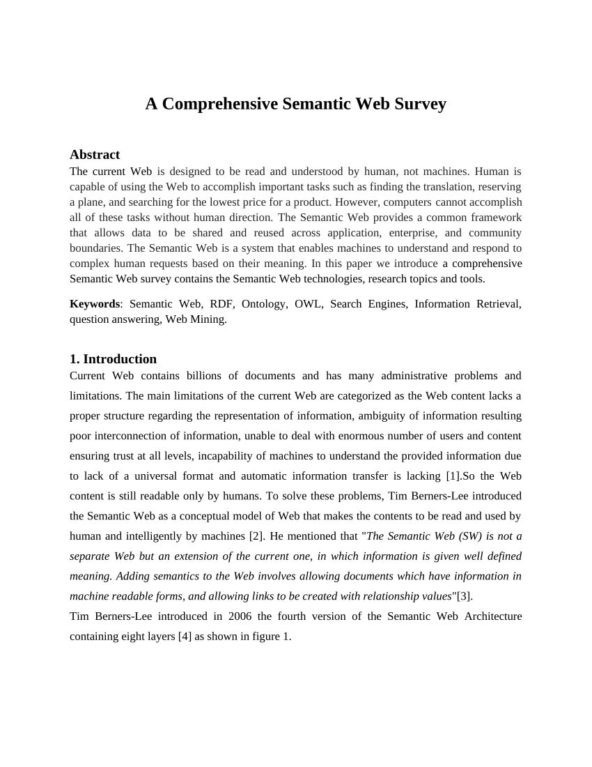 research paper on semantic web services