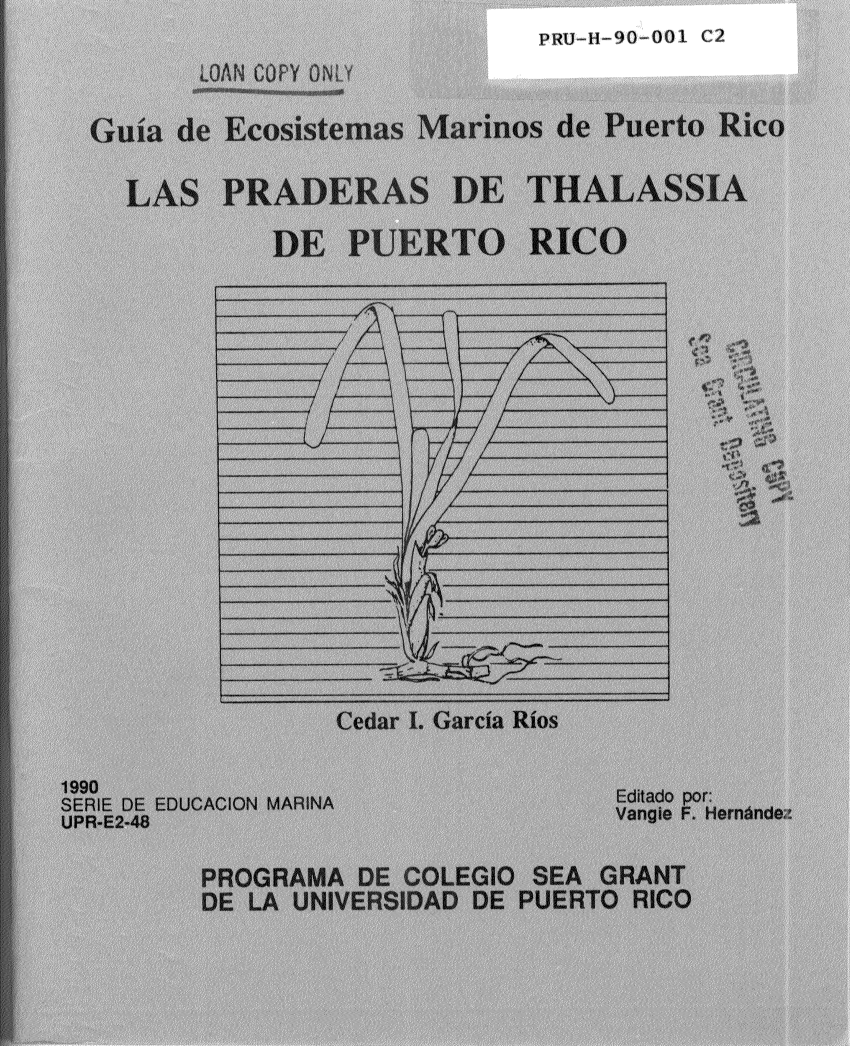 Educación - Educación Marina - Sea Grant Puerto Rico