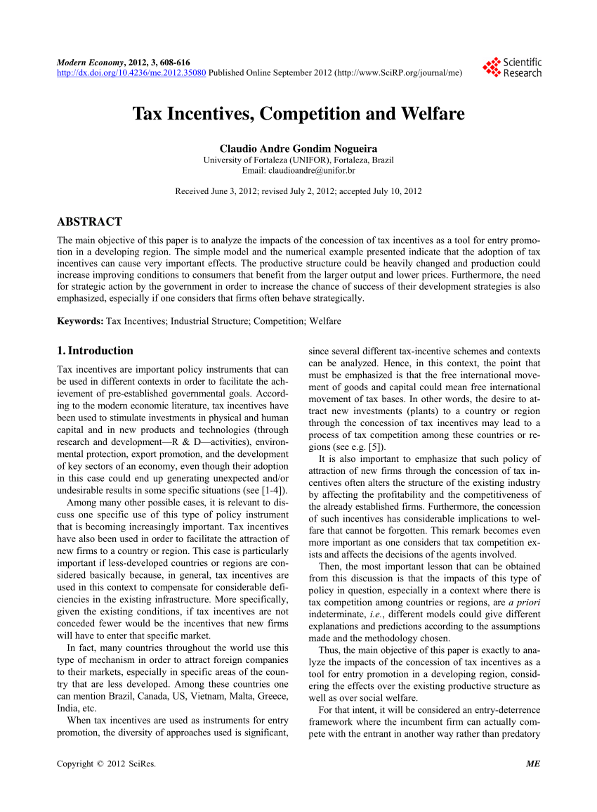 pdf-tax-incentives-competition-and-welfare