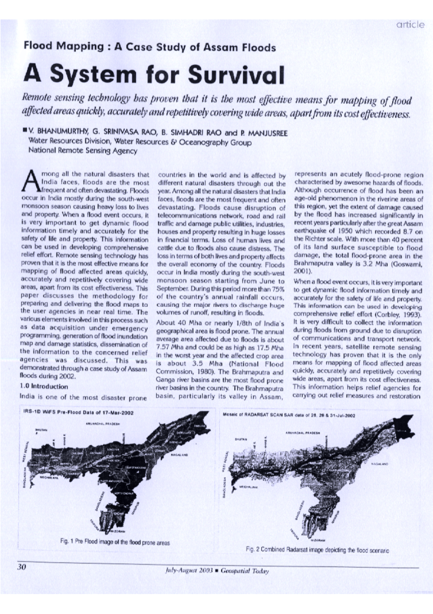 case study of assam flood