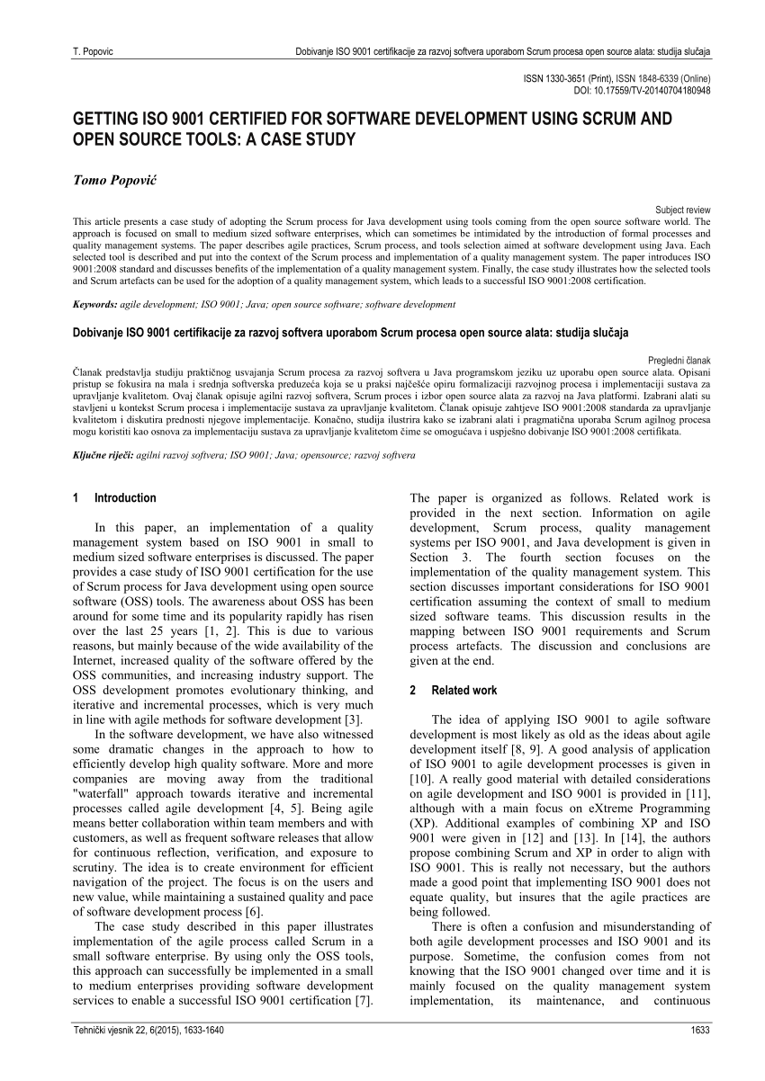 iso 9001 case study (pdf)