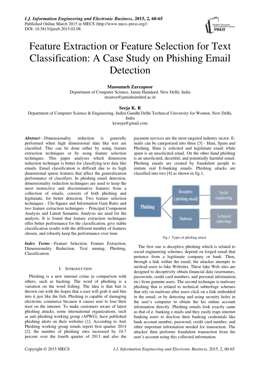 case study feature extraction