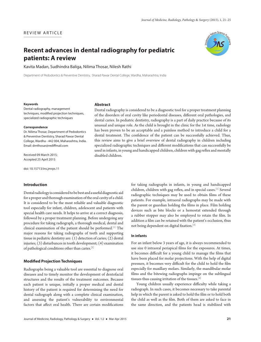 rguhs thesis topics in pediatric dentistry