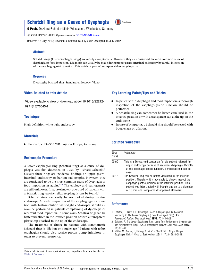 Radiographic A And Endoscopic B Image Of The Lower Esophageal Download Scientific Diagram