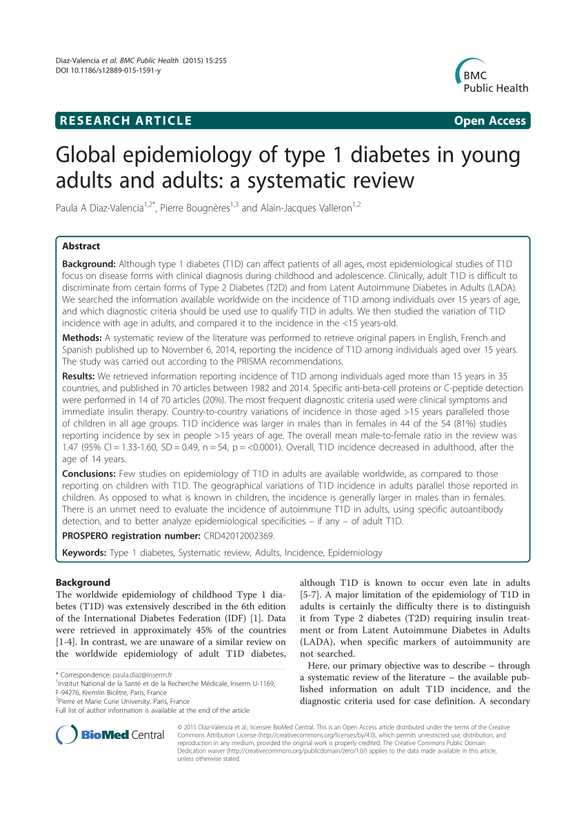 diabetes type 1 research)