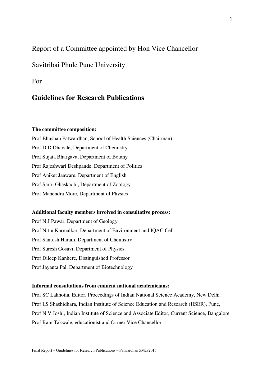 undergraduate research project guidelines
