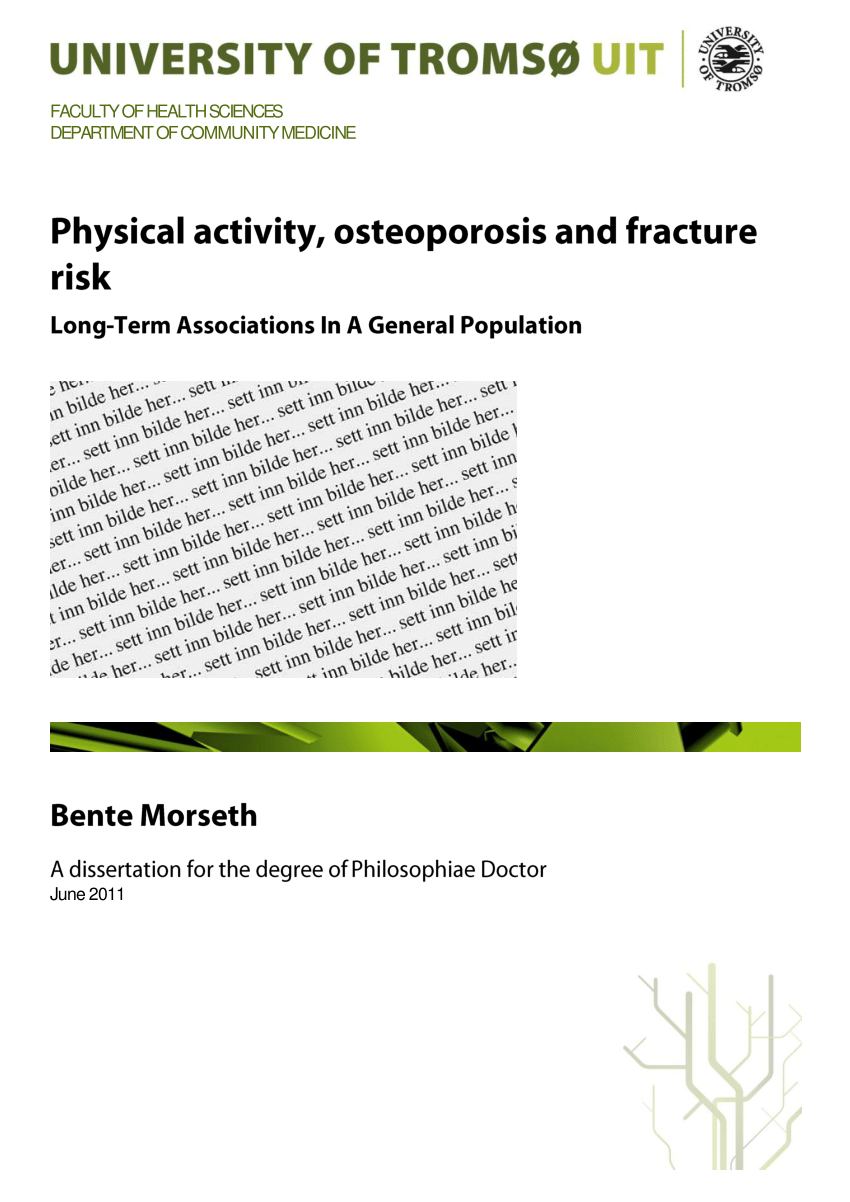 PDF) Physical activity, osteoporosis, and fracture risk : long 