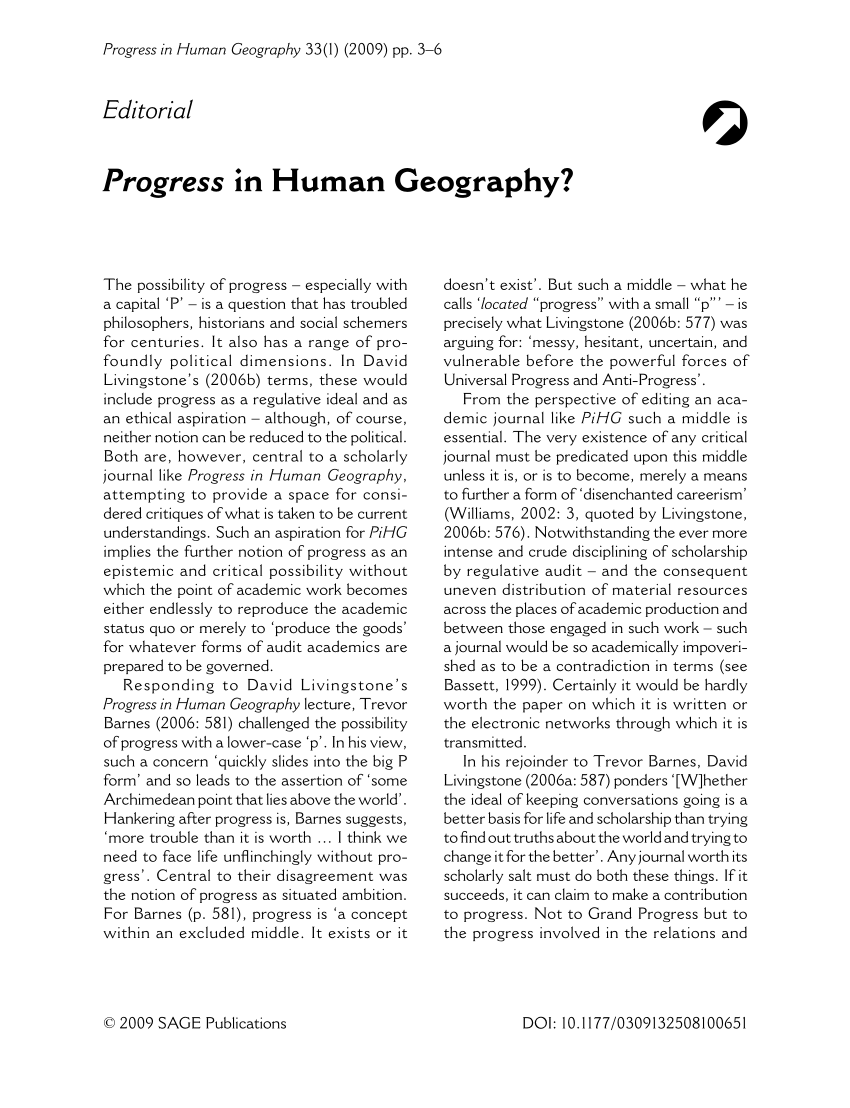 human geography dissertation methodology