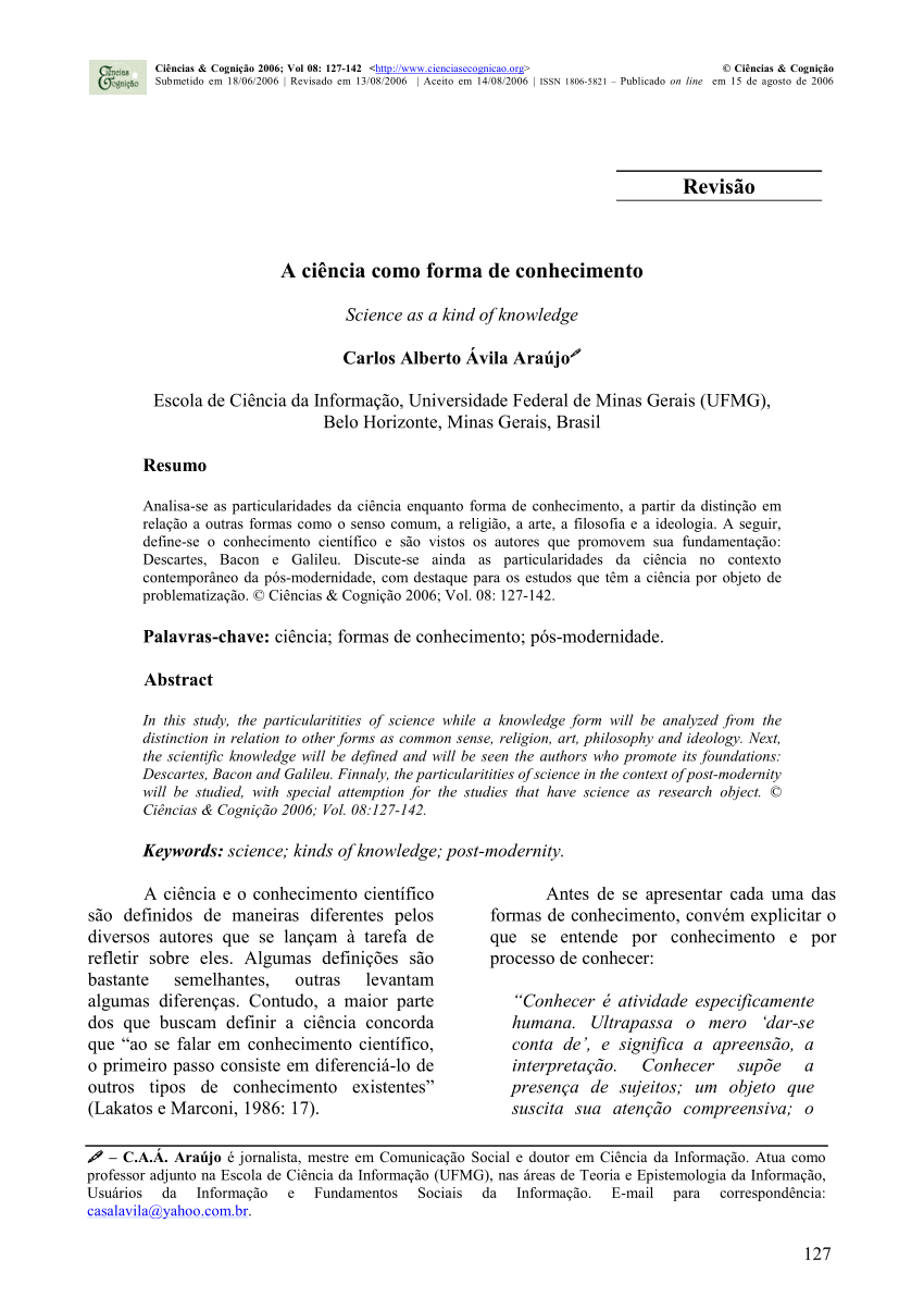 PDF) A produção do conhecimento nas ciências da comunicação 2