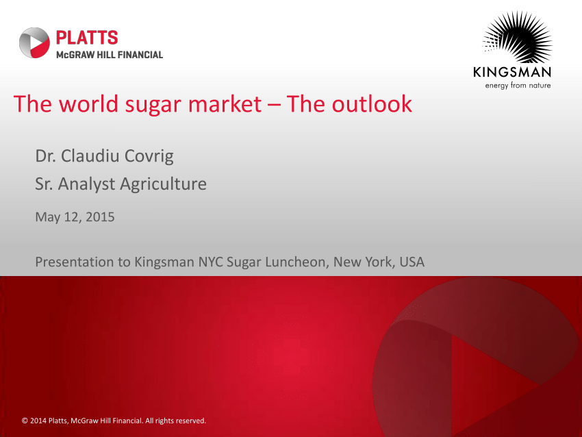 (PDF) The Outlook of the World Sugar Market