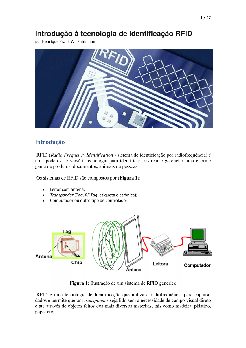 PDF) A ADOÇÃO DA TECNOLOGIA RFID NO EXÉRCITO BRASILEIRO: estudo em