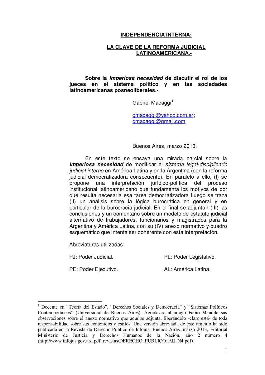 PDF) CEJA - Reflexiones brasileñas sobre la reforma procesal penal