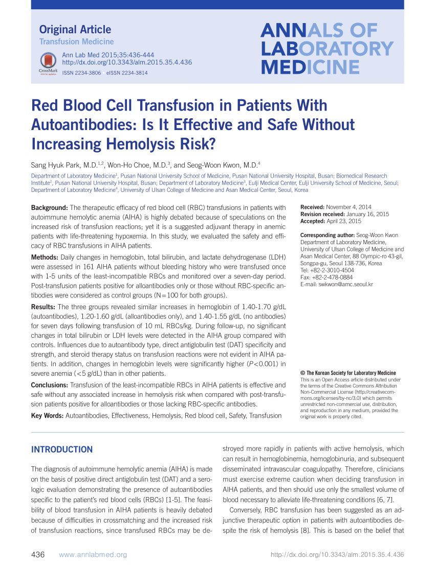 red blood cell transfusion policy a critical literature review