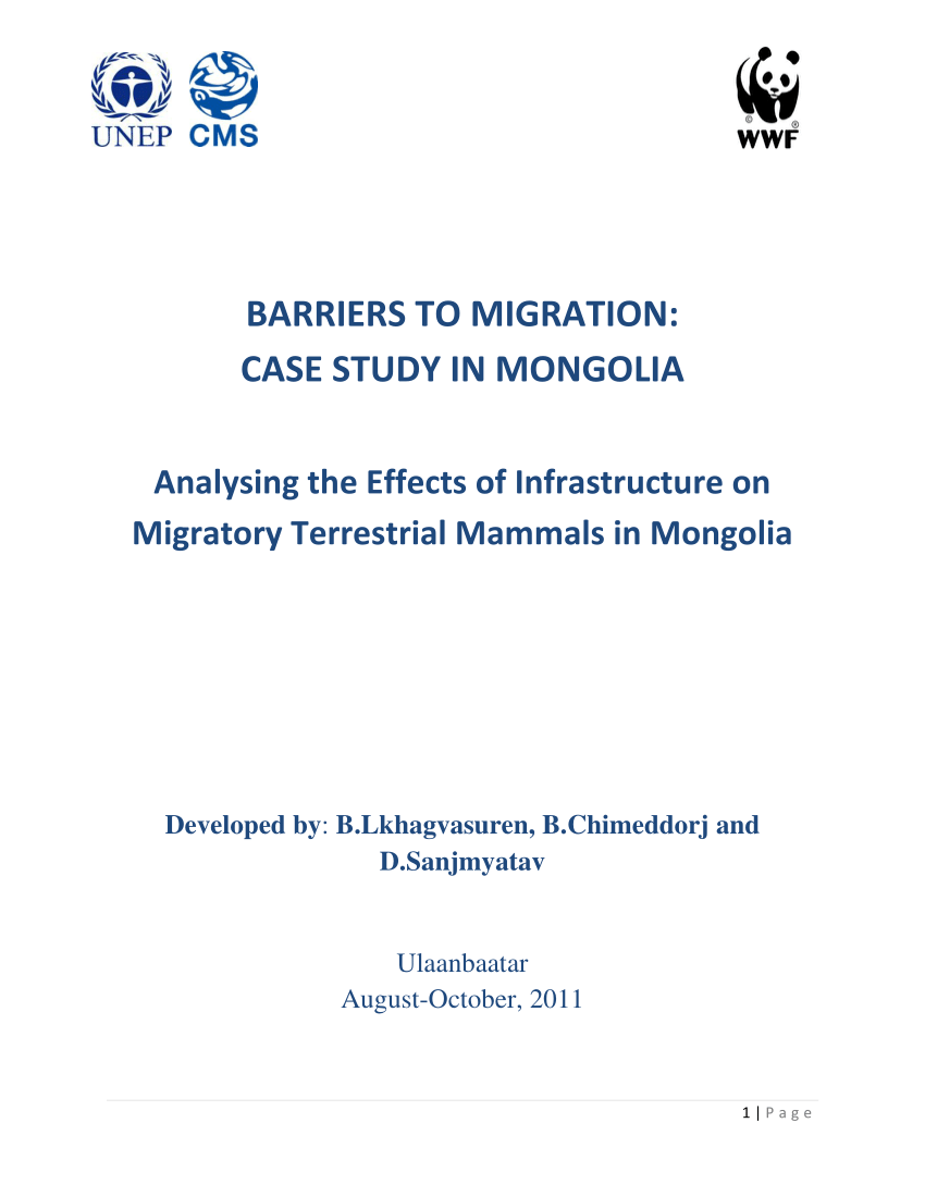 case study of migration