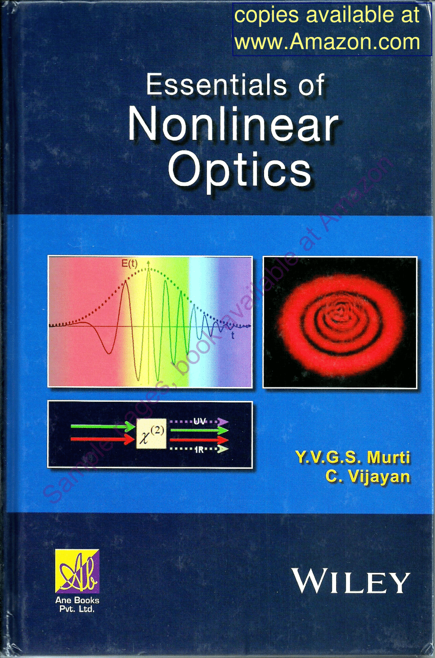 PDF) Essentials of Nonlinear Optics