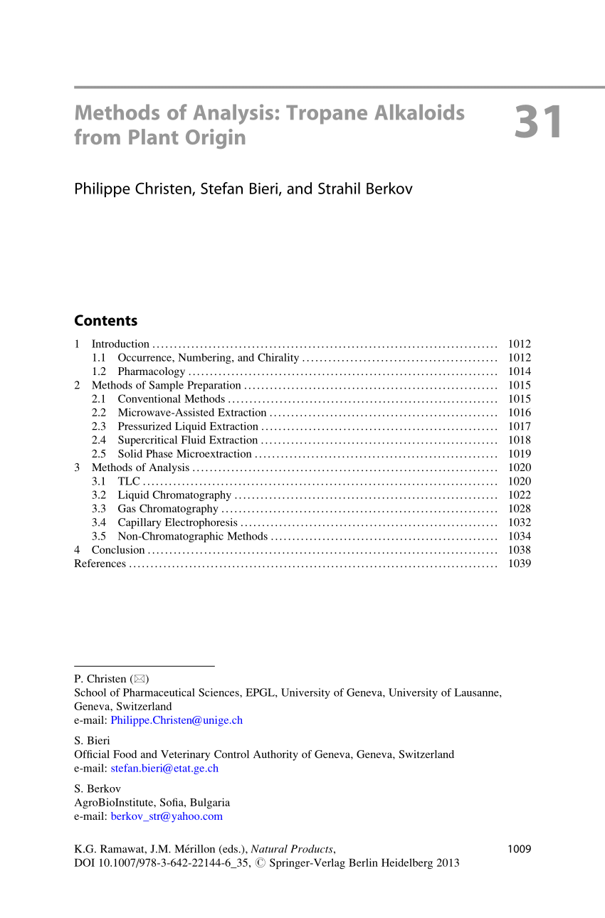 literature review of natural products