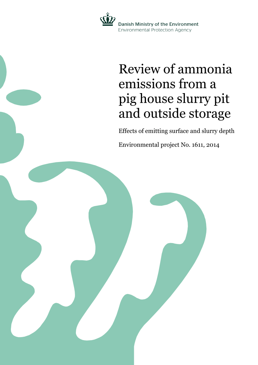 PDF) Review of ammonia emissions from a pig house slurry pit and ...