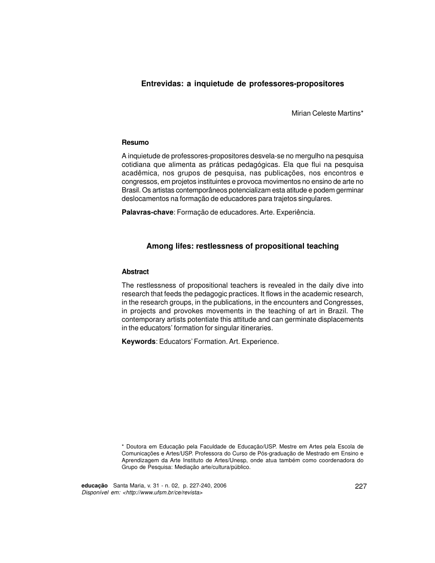 PDF) A PERMANÊNCIA ESCOLAR NA EDUCAÇÃO DE JOVENS E ADULTOS: UMA EXPERIÊNCIA  INSTITUINTE