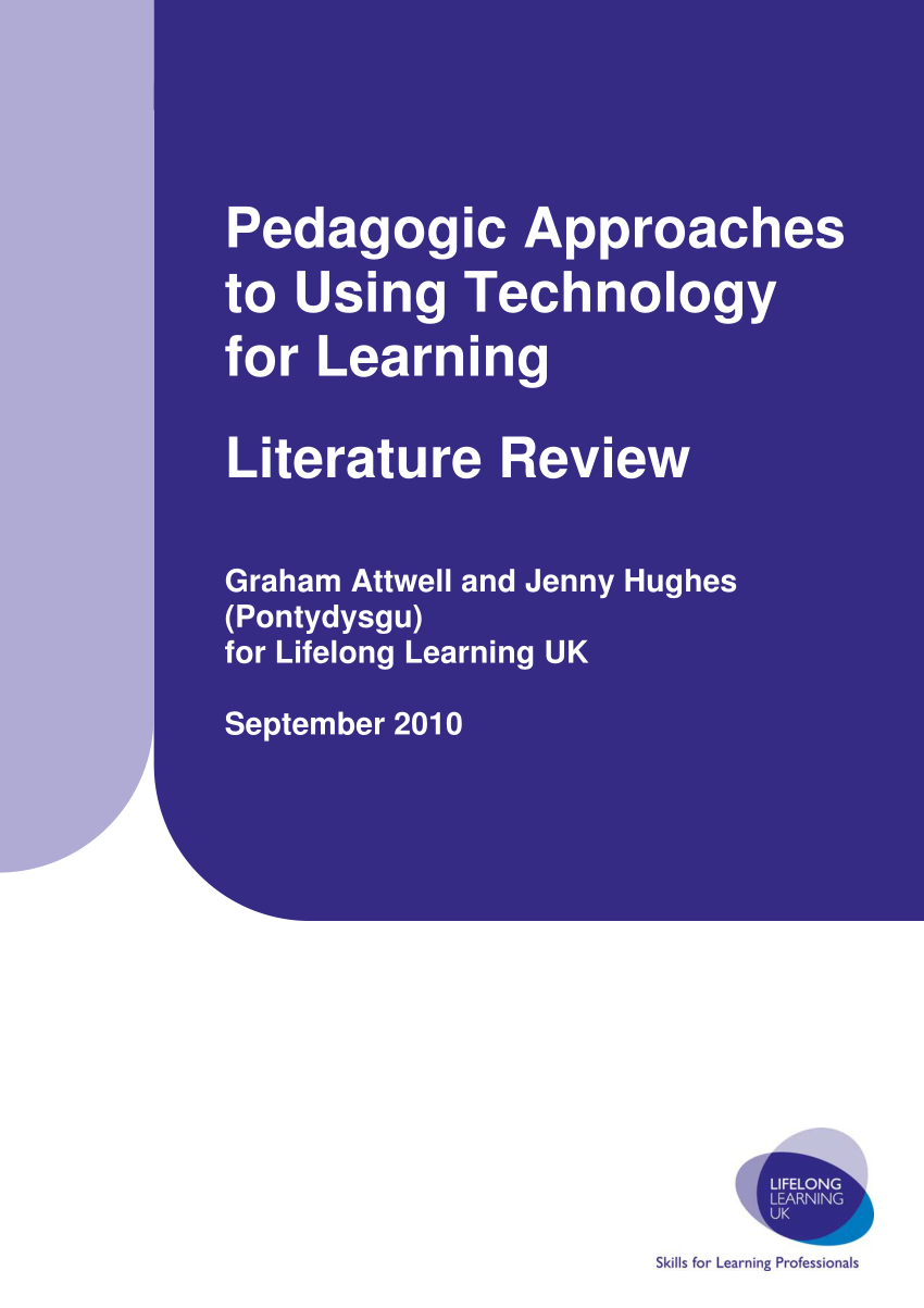 literature review educational technology