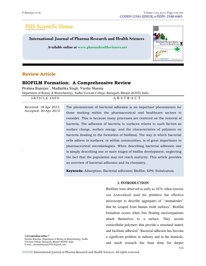 thesis on biofilm pdf