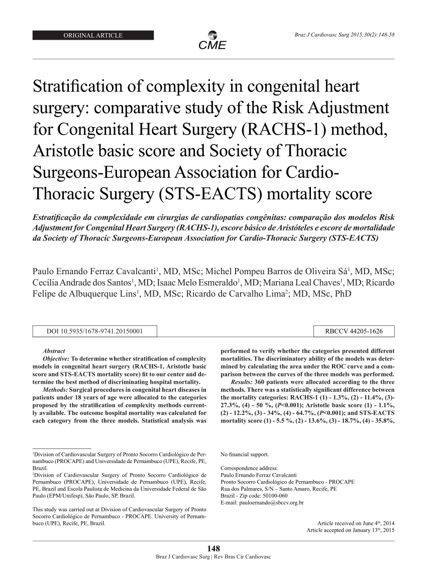 Braz J Cardiovasc Surg - 50 anos de circulação extracorpórea no