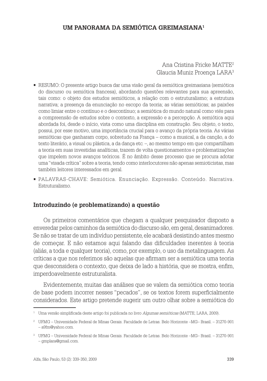 PDF) A produção semiótica de significados num espetáculo de estilo:  linguagens culturais e criativas