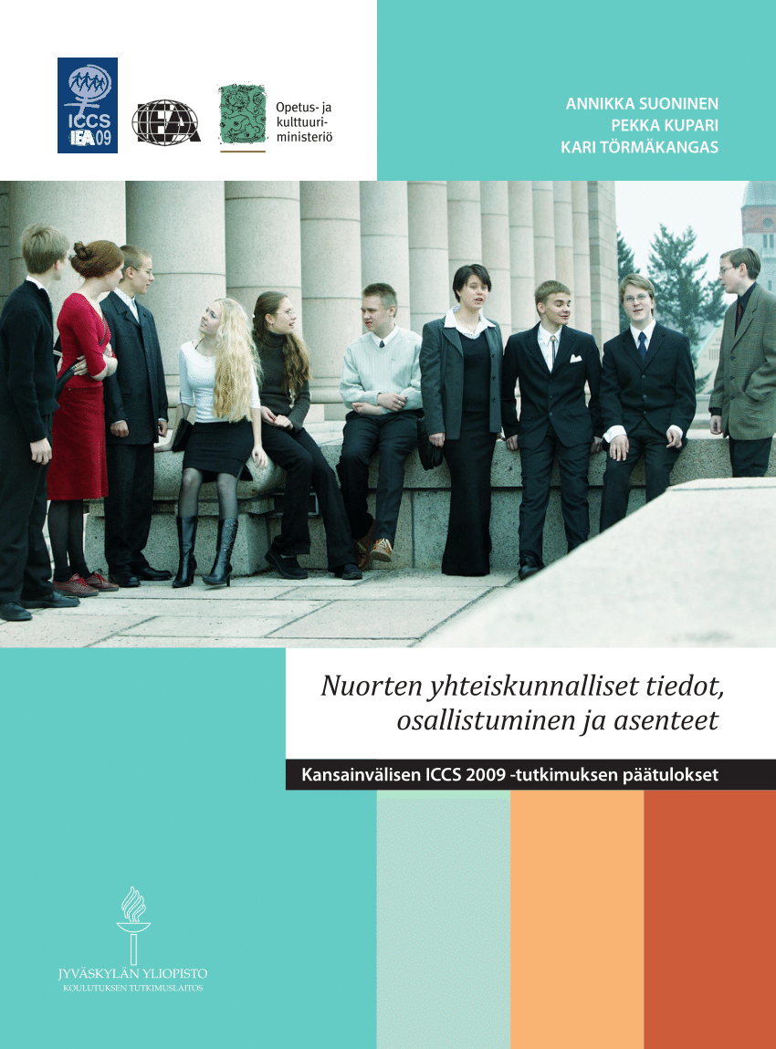 PDF) Nuorten yhteiskunnalliset tiedot, osallistuminen ja asenteet :  kansainvälisen ICCS 2009 -tutkimuksen päätulokset