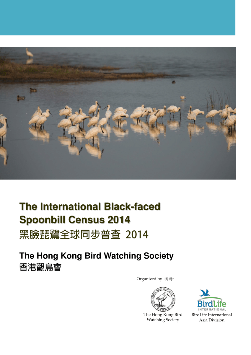 Pdf Yu Y T Chan K T Fong H H N And Tse I W L 14 International Black Faced Spoonbill Census 14 Black Faced Spoonbill Research Group The Hong Kong Bird Watching Society Hong Kong