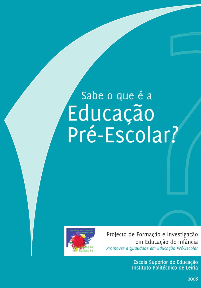 Programa Educativo Do Pre-Escolar, PDF, Escolas