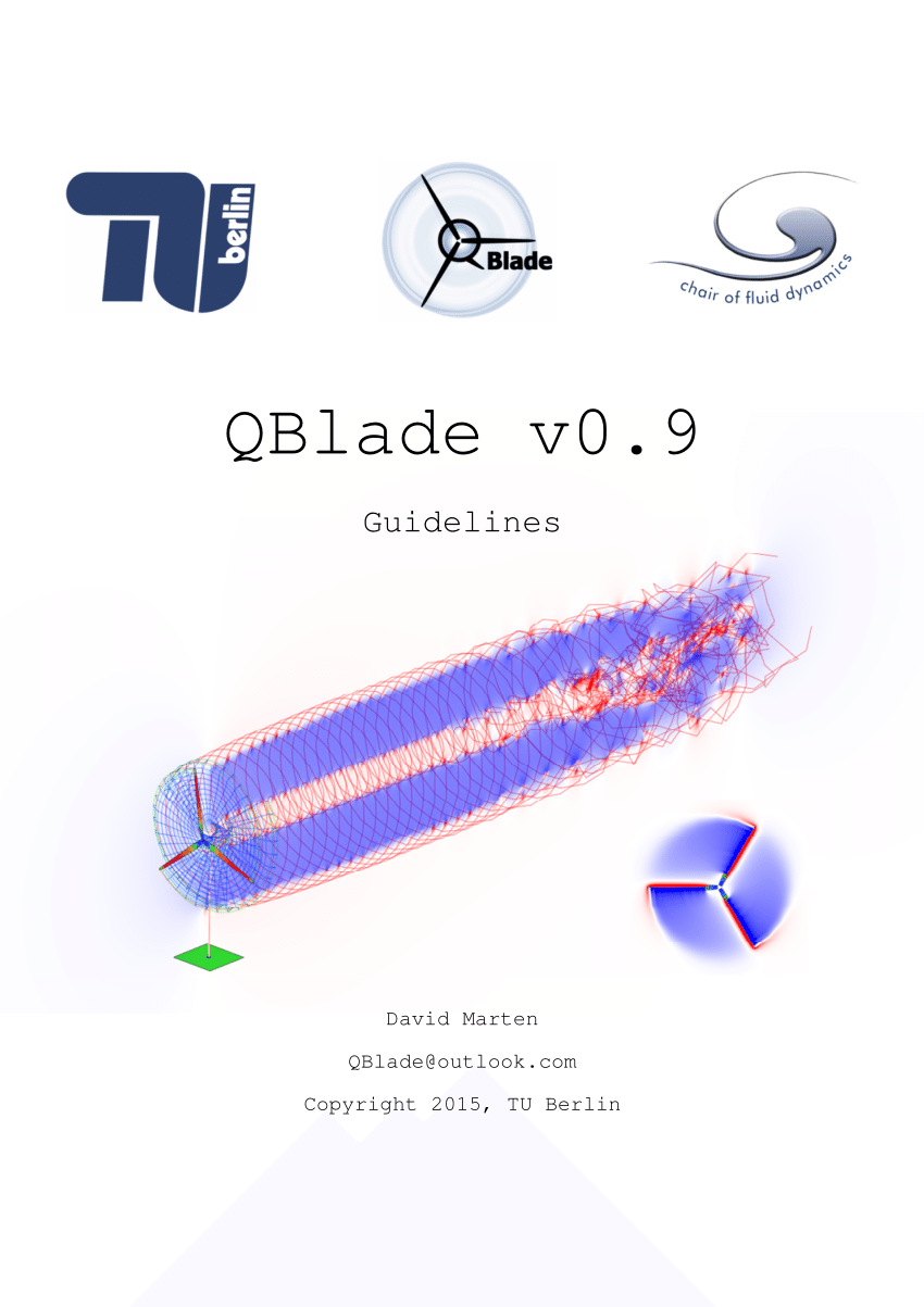 PDF) QBlade Guidelines v0.9