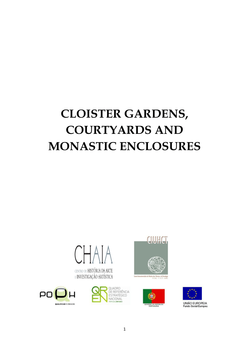 PDF) “The jardines de crucero a possible study scenario for the gardens of Toledo”