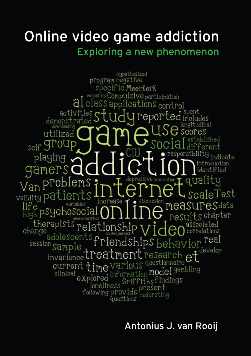 research study video game addiction