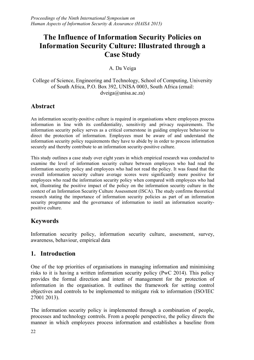 research paper on information security
