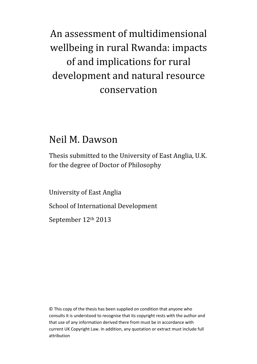 phd thesis in rural development pdf